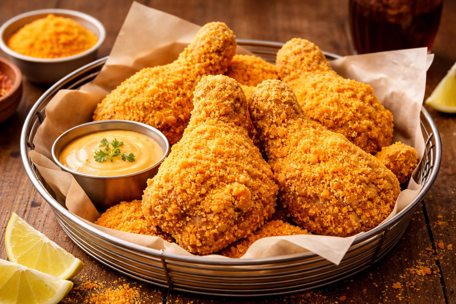 Bột phô mai cho gà rán