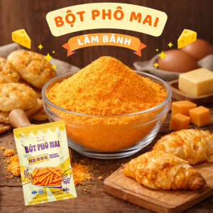 Bột phô mai làm bánh