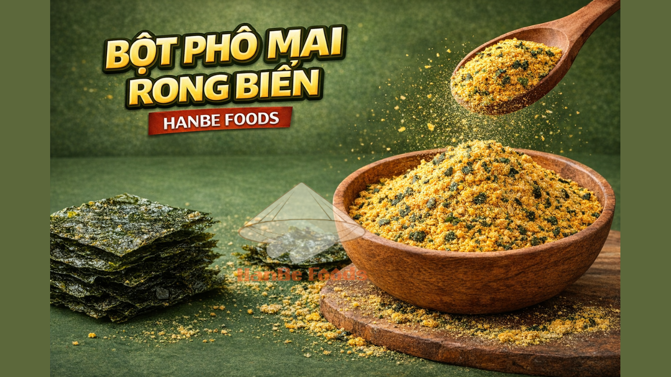 Bột phô mai rong biển