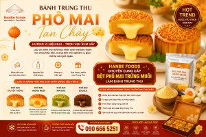 Bánh trung thu phô mai tan chảy