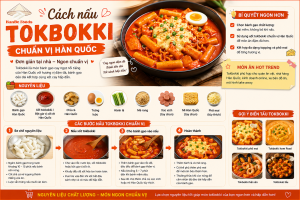 Cách nấu Tokbokki chuẩn vị tại nhà