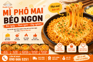 Mì phô mai béo ngon