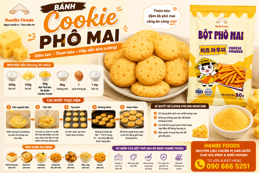 Bánh cookie phô mai