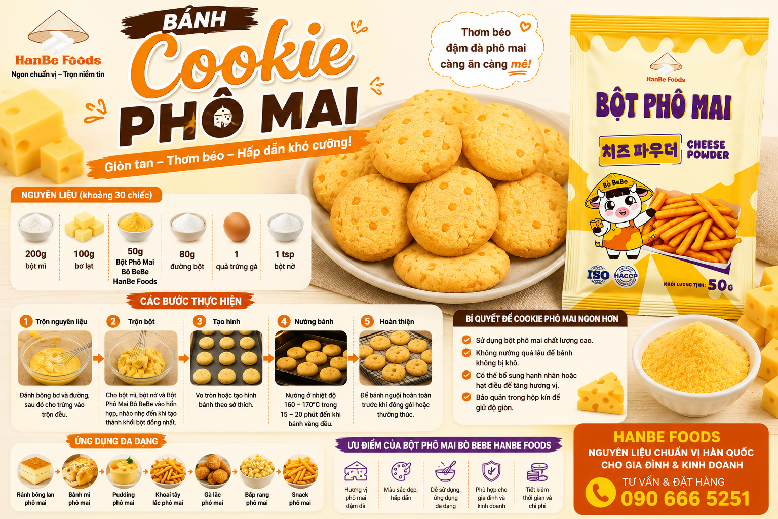 Bánh cookie phô mai