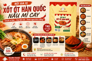 Bột gia vị nấu mì cay